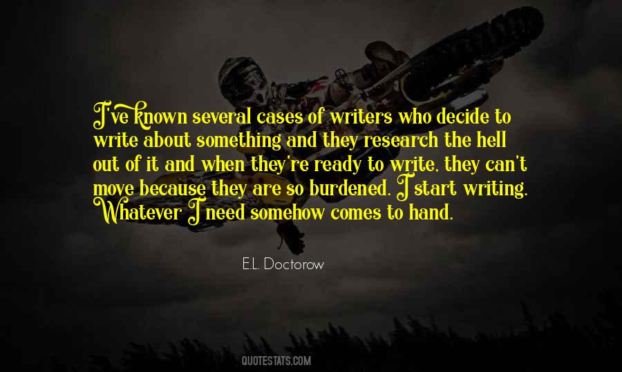 E.L. Doctorow Quotes #337360