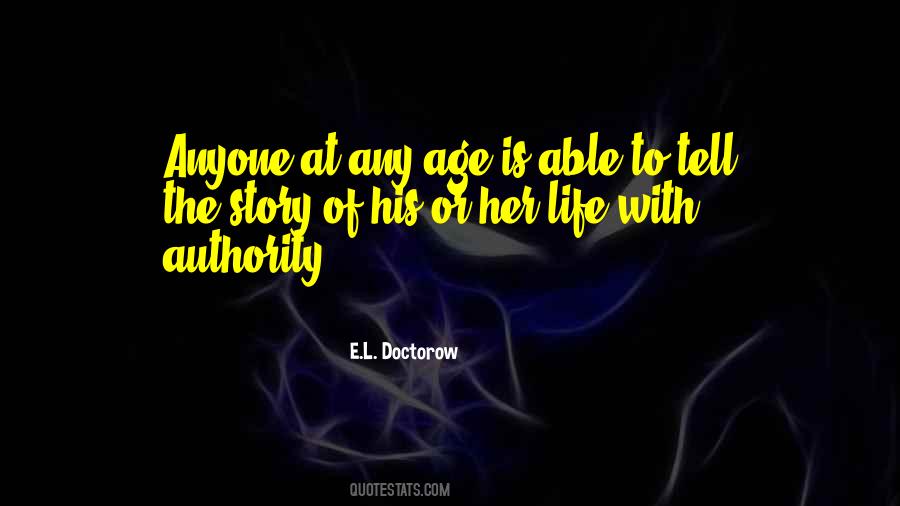 E.L. Doctorow Quotes #586564