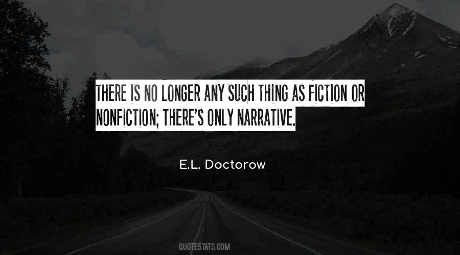 E.L. Doctorow Quotes #722417