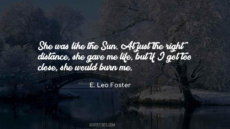 E. Leo Foster Quotes #639963