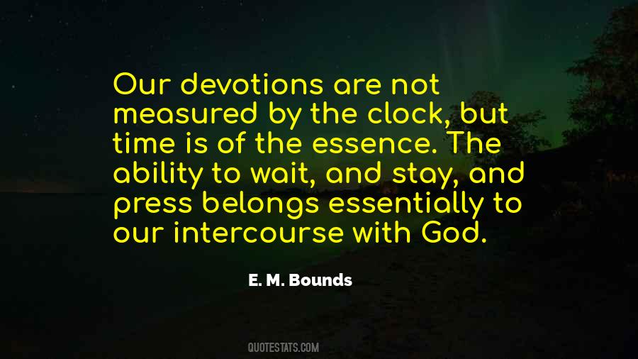 E. M. Bounds Quotes #1304303