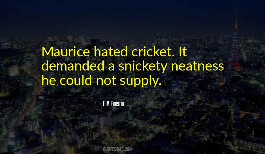E. M. Forster Quotes #1670753