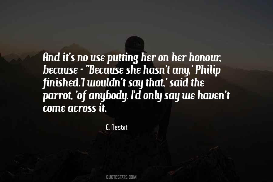 E. Nesbit Quotes #133359