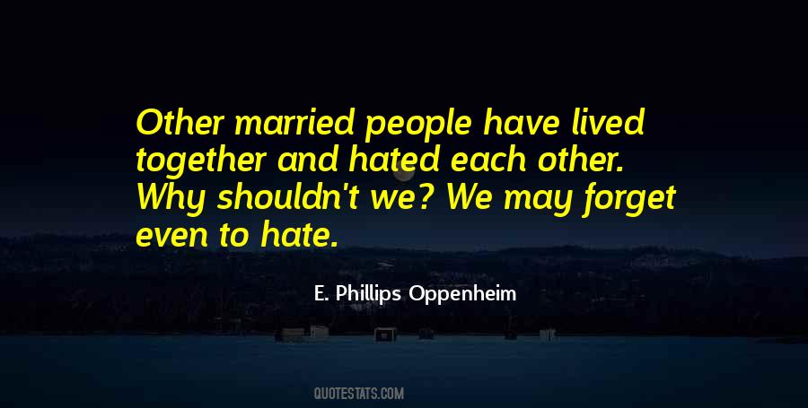 E. Phillips Oppenheim Quotes #911295