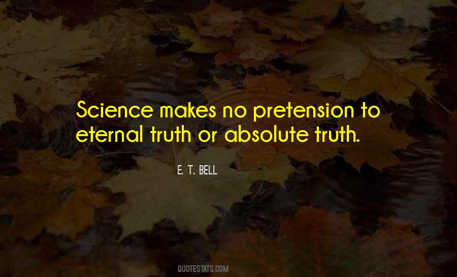 E. T. Bell Quotes #929121