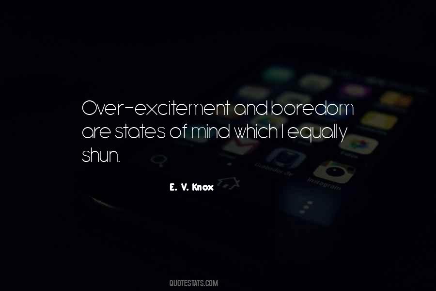 E. V. Knox Quotes #1566617