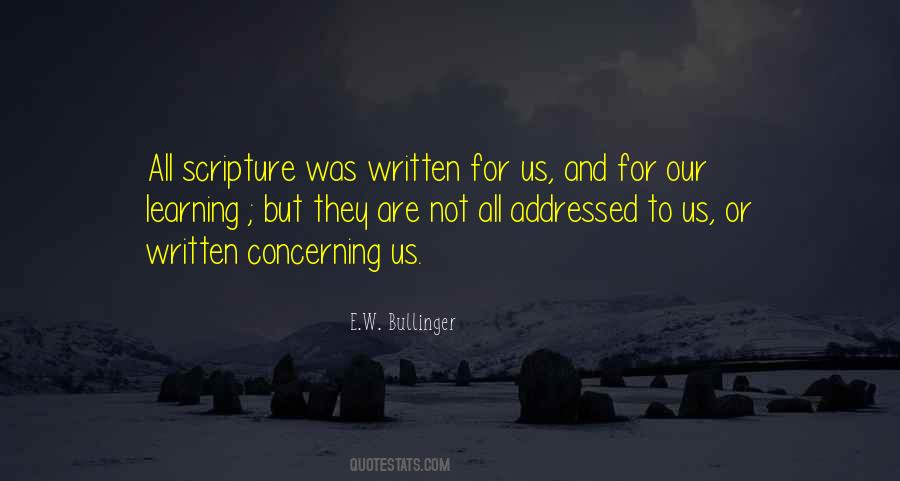 E.W. Bullinger Quotes #1089260