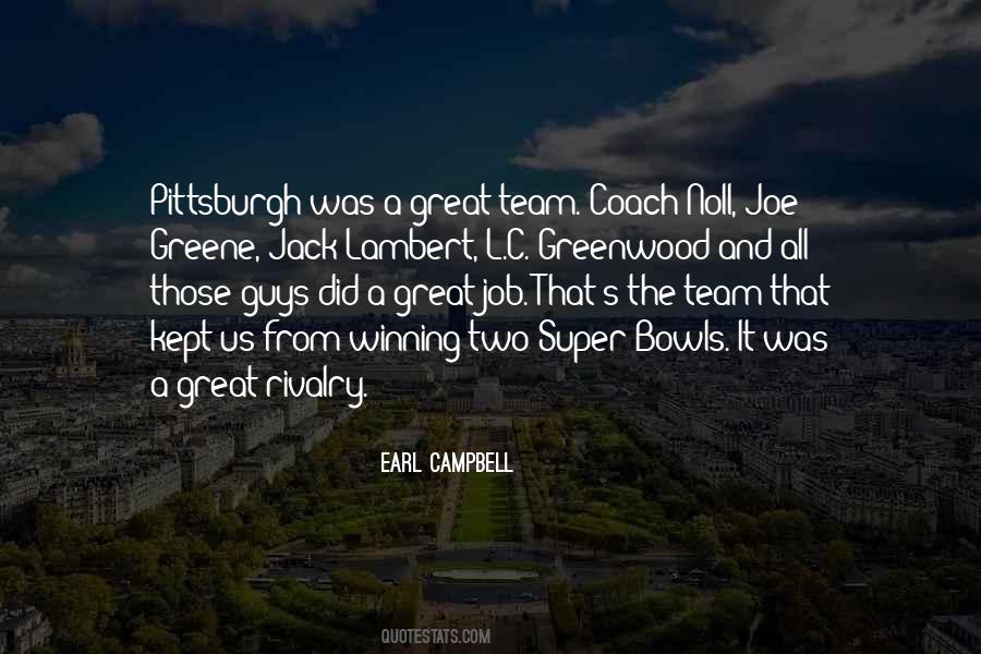 Earl Campbell Quotes #1289448