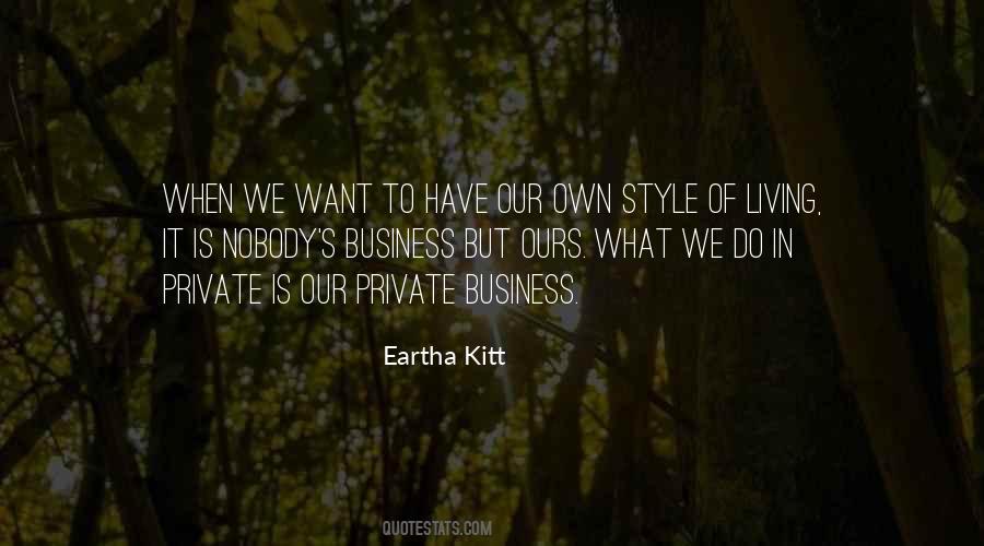 Eartha Kitt Quotes #386121