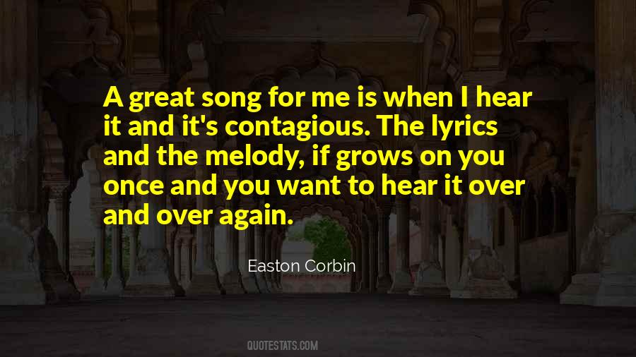 Easton Corbin Quotes #1388428