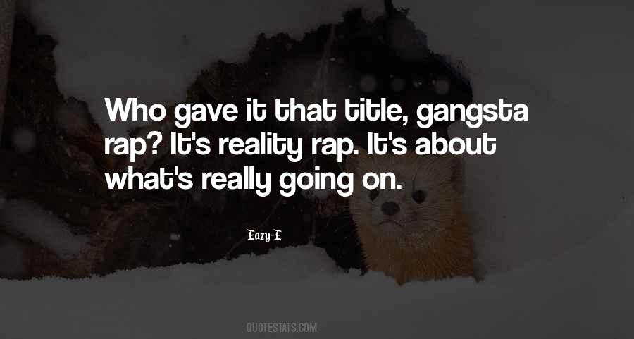 Eazy-E Quotes #1172399