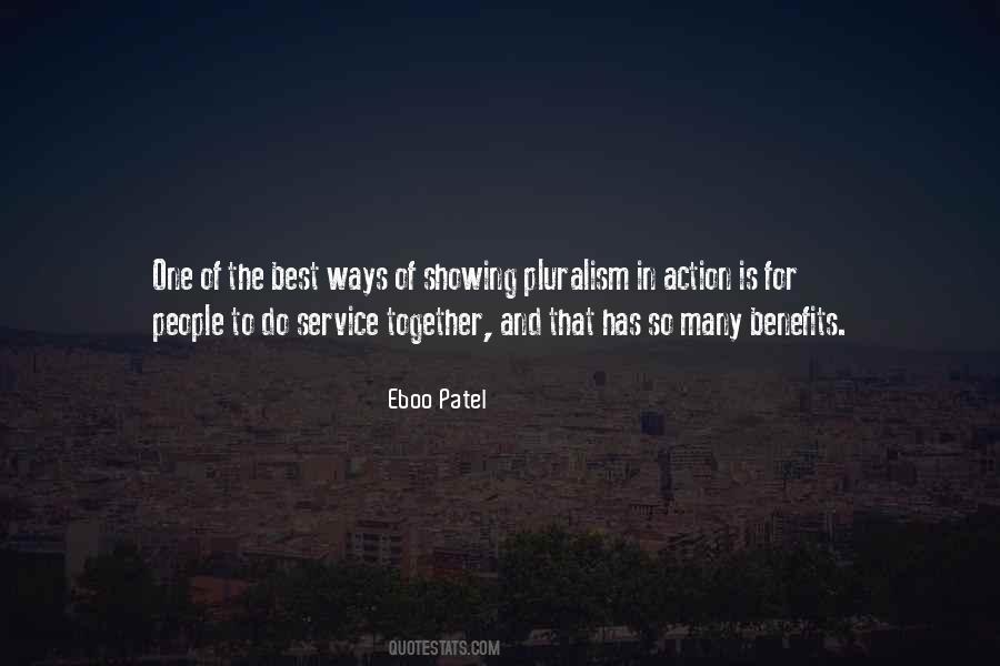 Eboo Patel Quotes #1295697