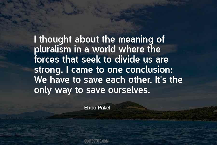 Eboo Patel Quotes #1767915