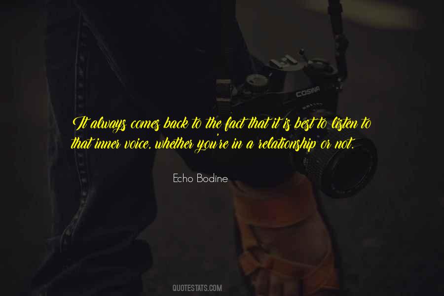 Echo Bodine Quotes #108314