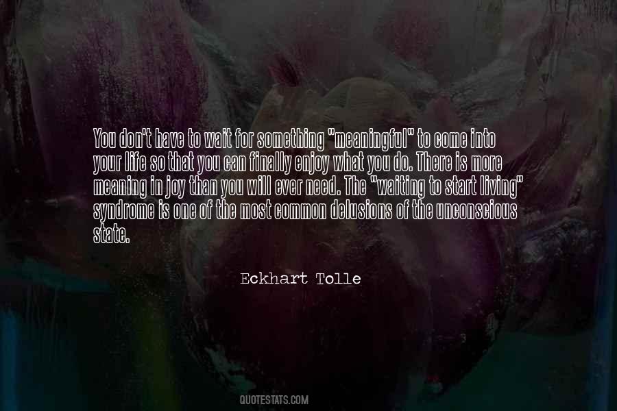 Eckhart Tolle Quotes #1074067