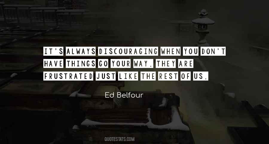 Ed Belfour Quotes #993101