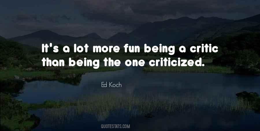 Ed Koch Quotes #1334662