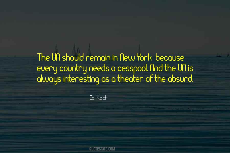 Ed Koch Quotes #858137