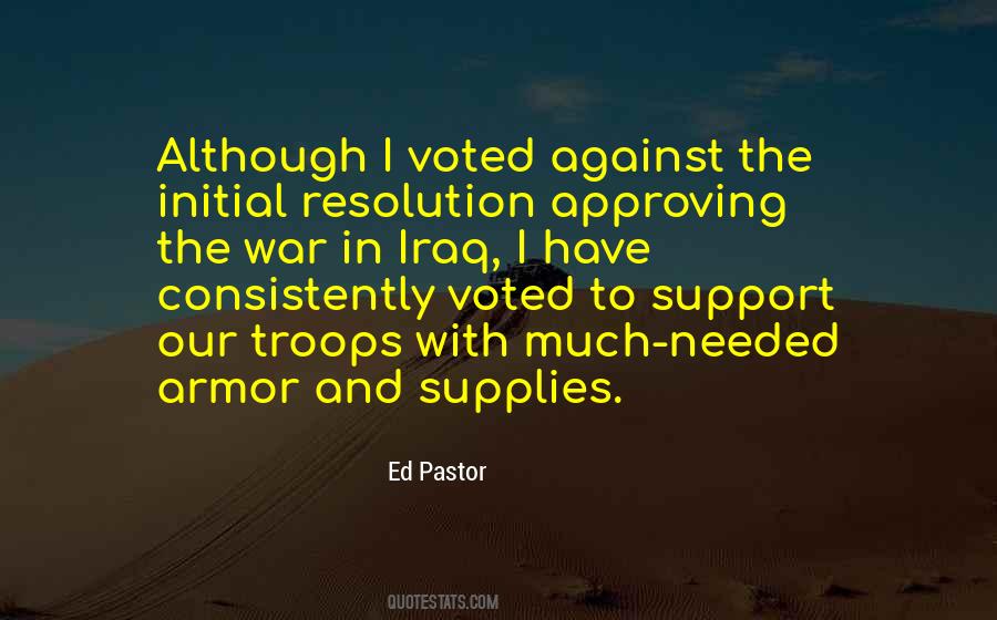 Ed Pastor Quotes #115253