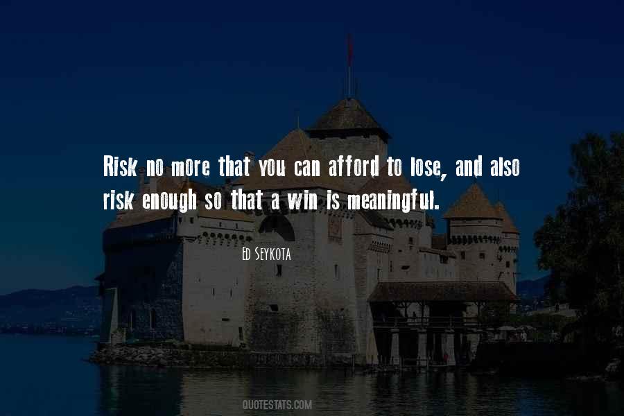 Ed Seykota Quotes #832353
