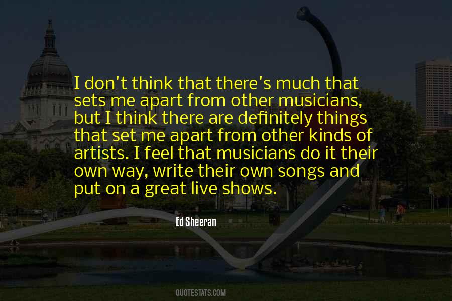 Ed Sheeran Quotes #1812120