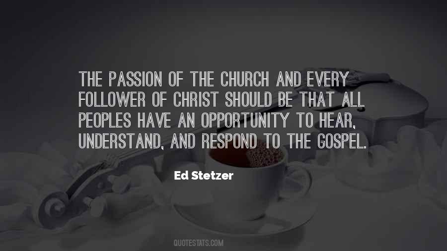 Ed Stetzer Quotes #1267096