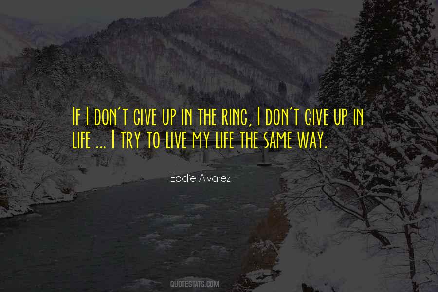 Eddie Alvarez Quotes #1828240