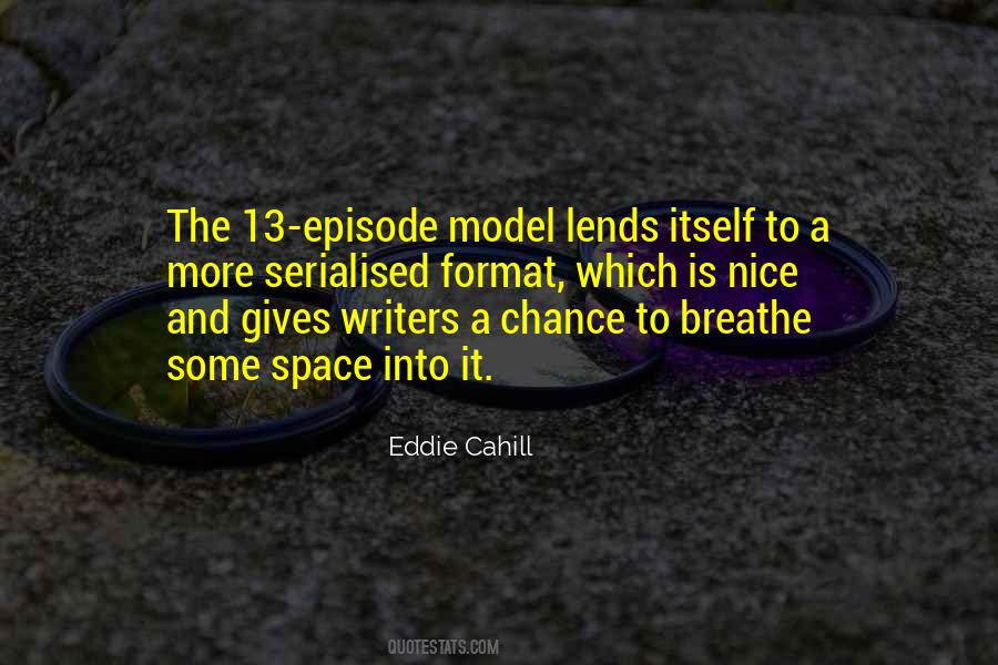Eddie Cahill Quotes #582861