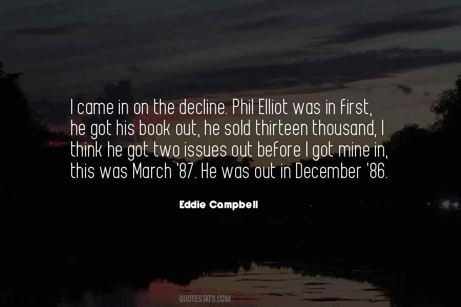 Eddie Campbell Quotes #776917