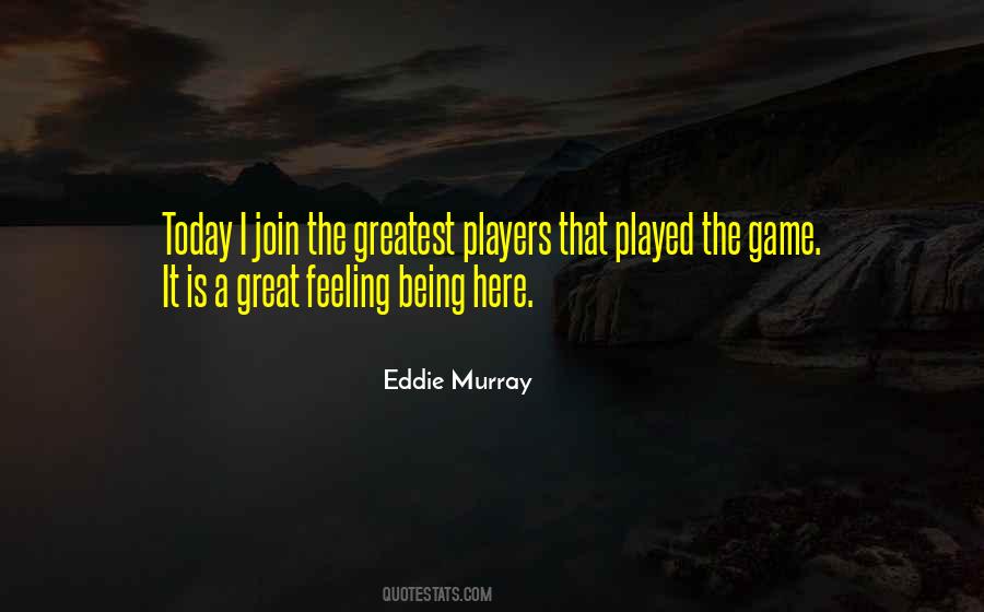 Eddie Murray Quotes #39419 Eddie Murray Quotes #39419