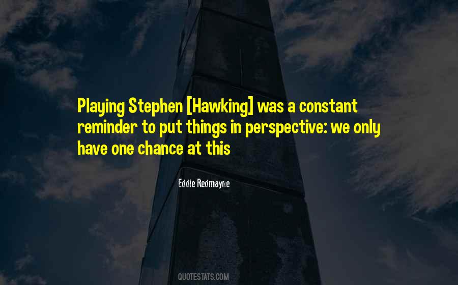 Eddie Redmayne Quotes #714529
