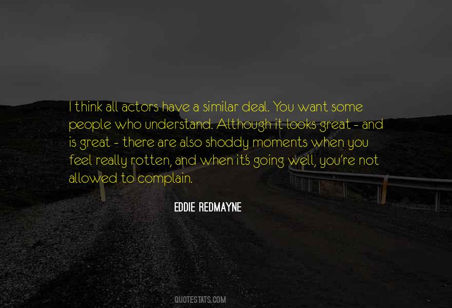 Eddie Redmayne Quotes #849767
