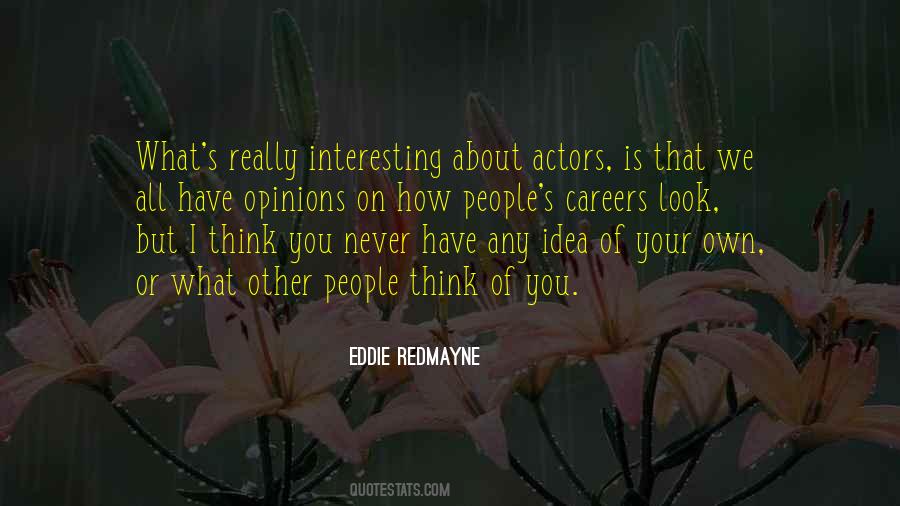 Eddie Redmayne Quotes #870377