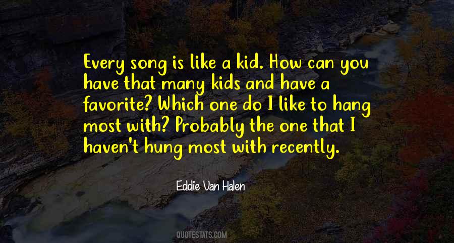 Eddie Van Halen Quotes #148754