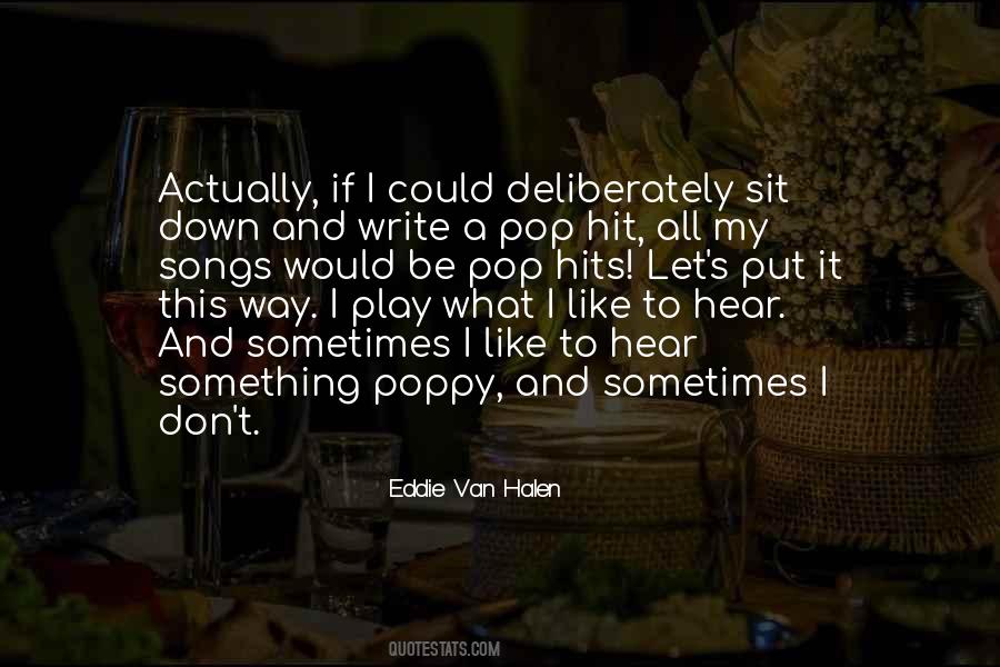 Eddie Van Halen Quotes #902333