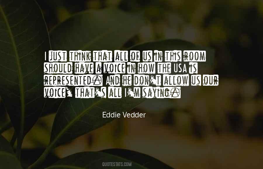 Eddie Vedder Quotes #276188