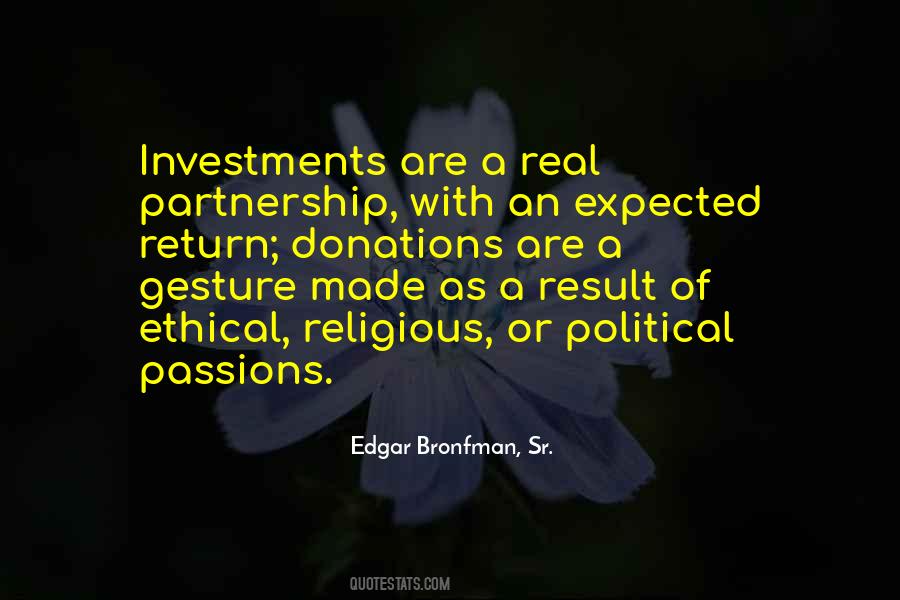 Edgar Bronfman, Sr. Quotes #1581582