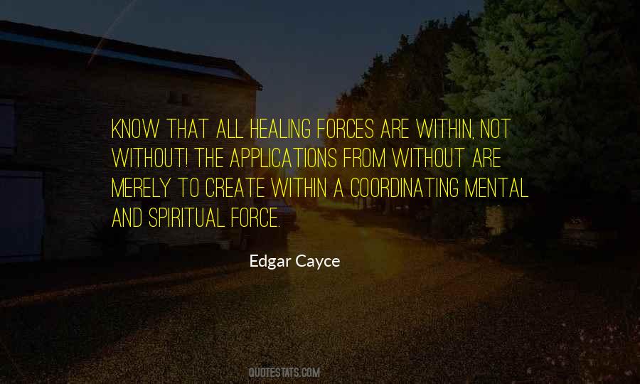Edgar Cayce Quotes #1467344