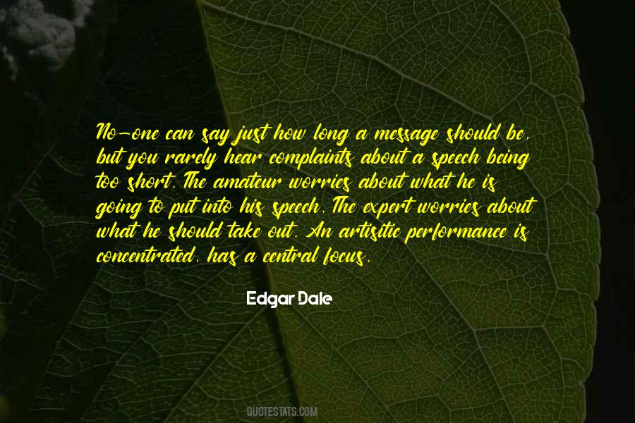 Edgar Dale Quotes #258333