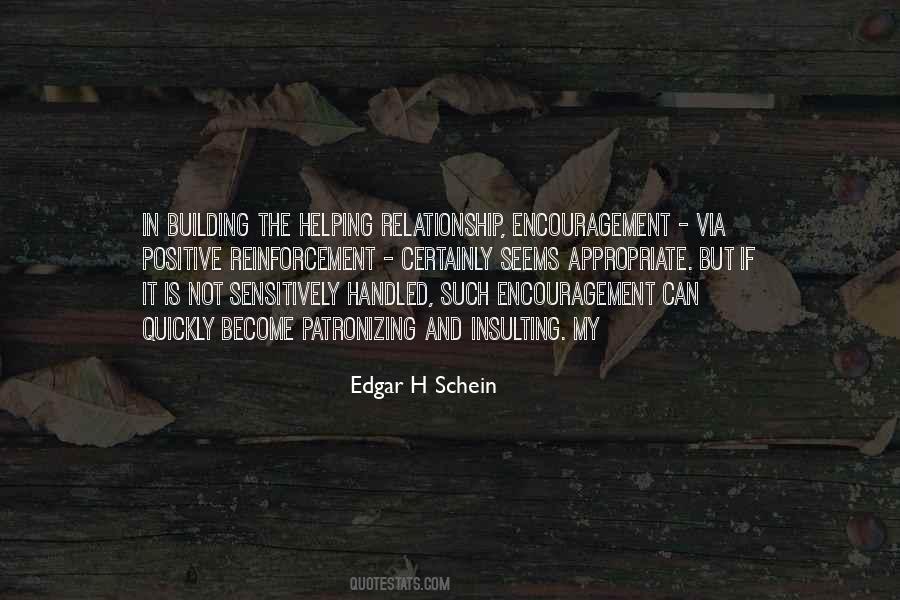 Edgar H Schein Quotes #217410