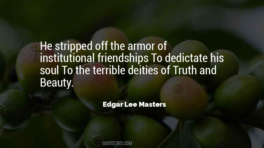 Edgar Lee Masters Quotes #1052205