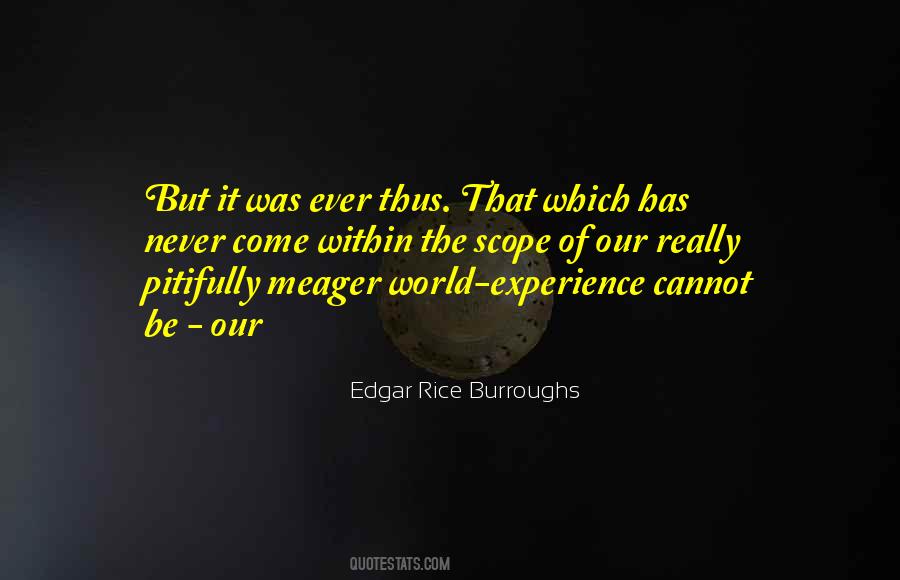 Edgar Rice Burroughs Quotes #1373868