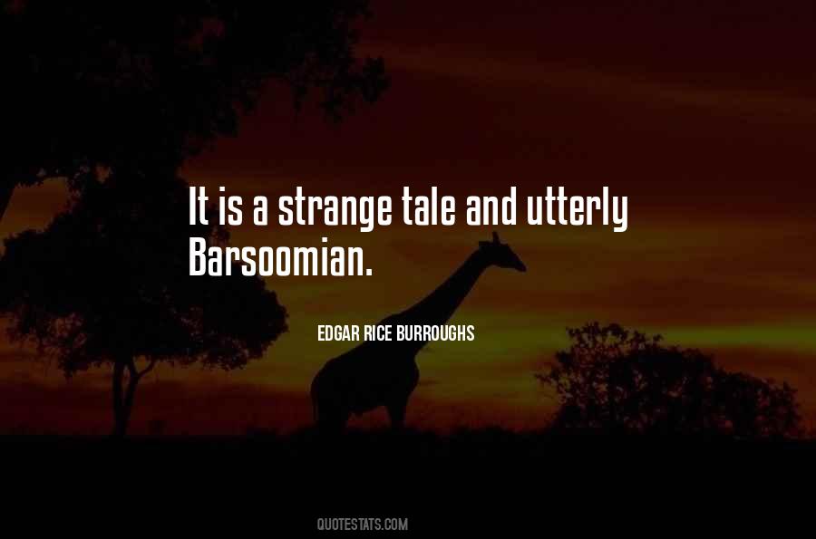 Edgar Rice Burroughs Quotes #300979