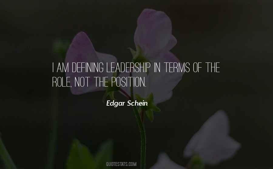 Edgar Schein Quotes #937434