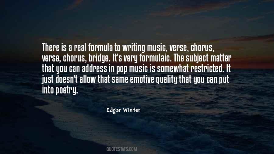 Edgar Winter Quotes #1086354