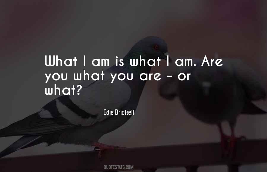 Edie Brickell Quotes #1731087