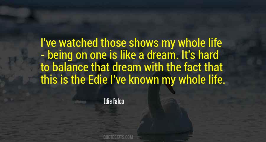Edie Falco Quotes #1009513