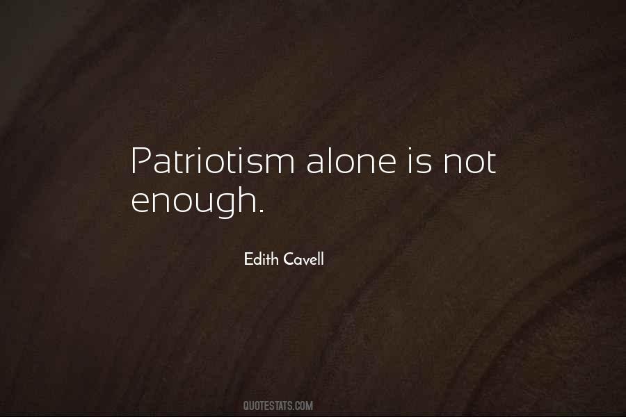 Edith Cavell Quotes #1543904
