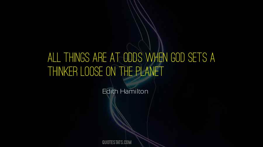 Edith Hamilton Quotes #810377