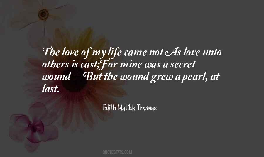 Edith Matilda Thomas Quotes #792636